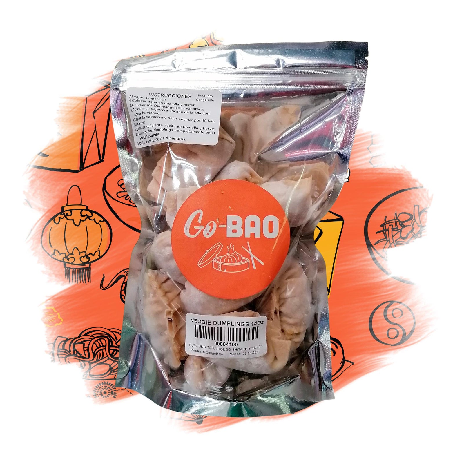VEGGIE DUMPLINGS 20OZ A04100