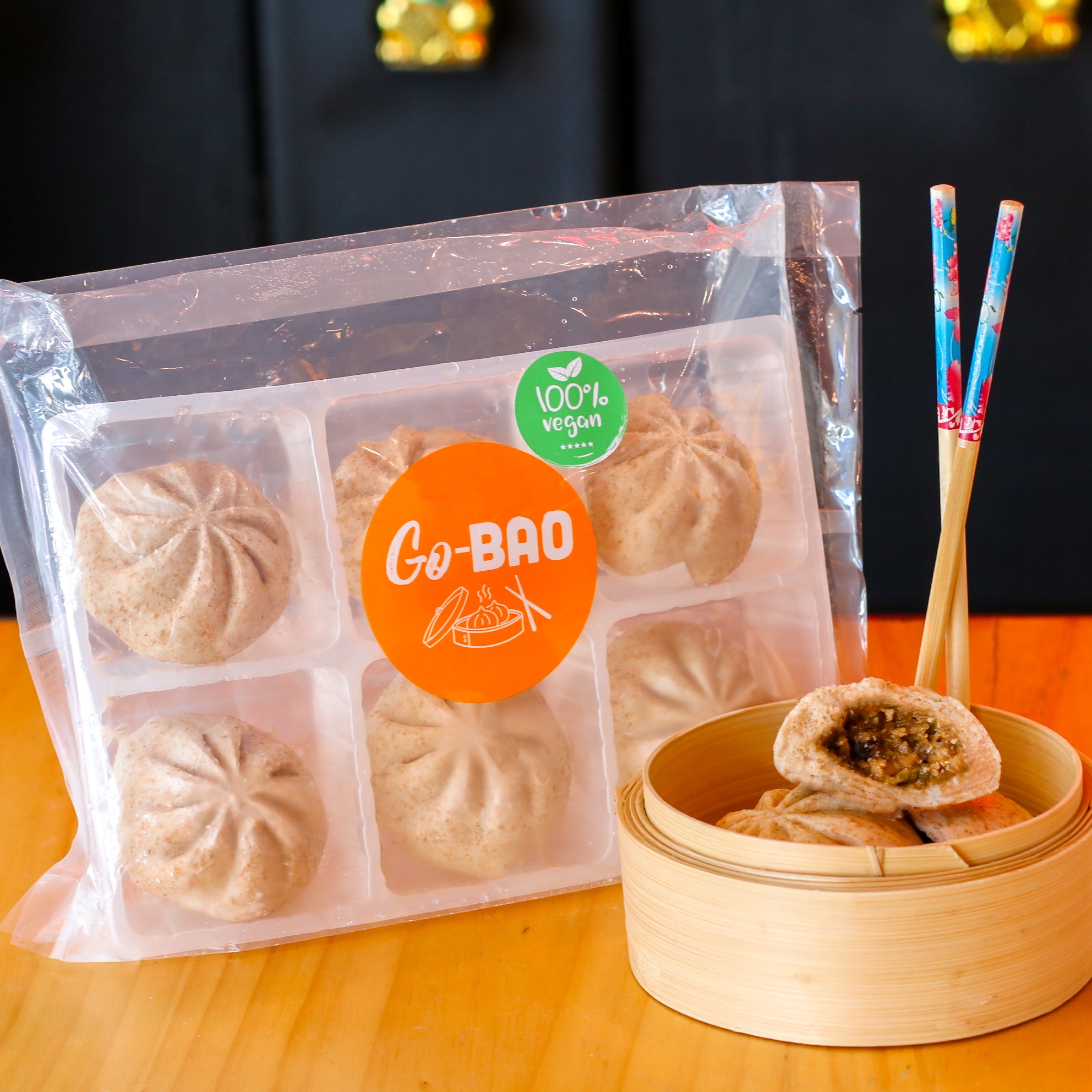 GO BAO SIX PACK VEGETARIANO INTEGRAL A03296 W
