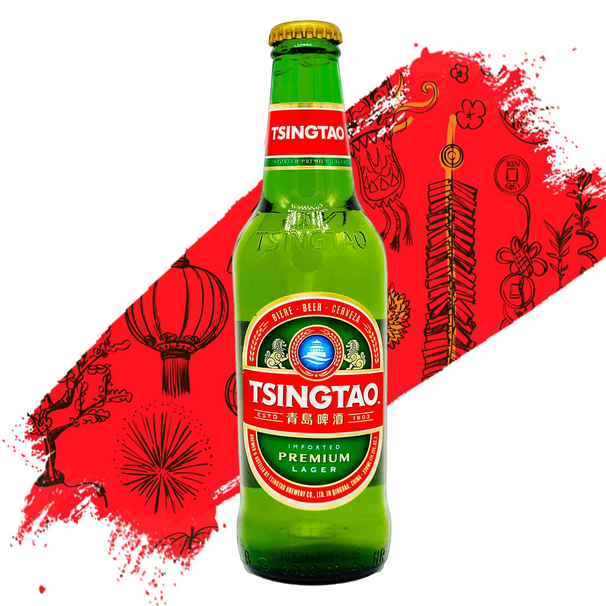 CERVEZA TSINGTAO 24*330 ML A01165