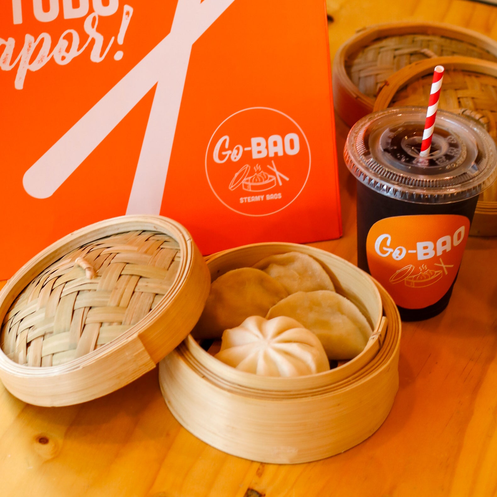 COMBO 3 DUMPLING+BAO+TÉ DE LA CASA