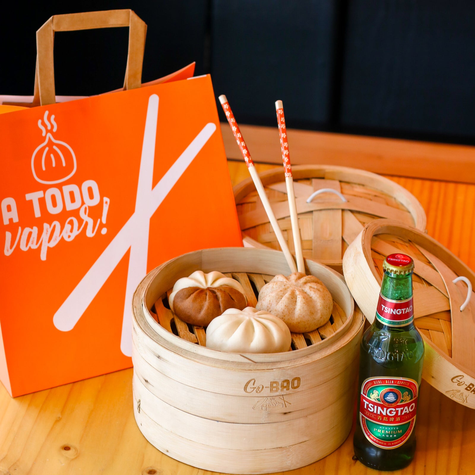 BAO+TSINGTAO, TASTE OF CHINA! W