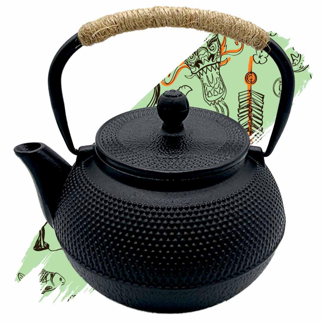 TETERA NEGRA HIERRO 600ML  A04698